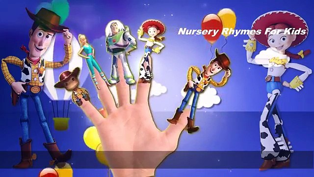 Finger Family Children Nursery Rhymes Toy Story Cartoons _ Toy Story Finger Family Rhymes