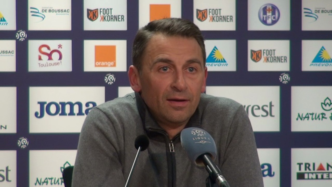 La conférence de presse d'Olivier Sadran après TFC/Rennes