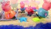 Свинка Пеппа на Море играет на пляже видео с игрушками для детей развивающее видео
