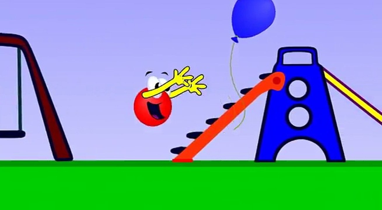 Развивающий мультик для малышей. Мячик Биби. 1 серия. Летаем на воздушном шаре.