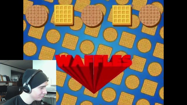 WAFFLES LOVE WAFFLES! - Reacting to Waffles : animated music video : MrWeebl