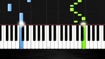 Tetris Theme - EASY Piano Cover/Tutorial by PlutaX - Synthesia