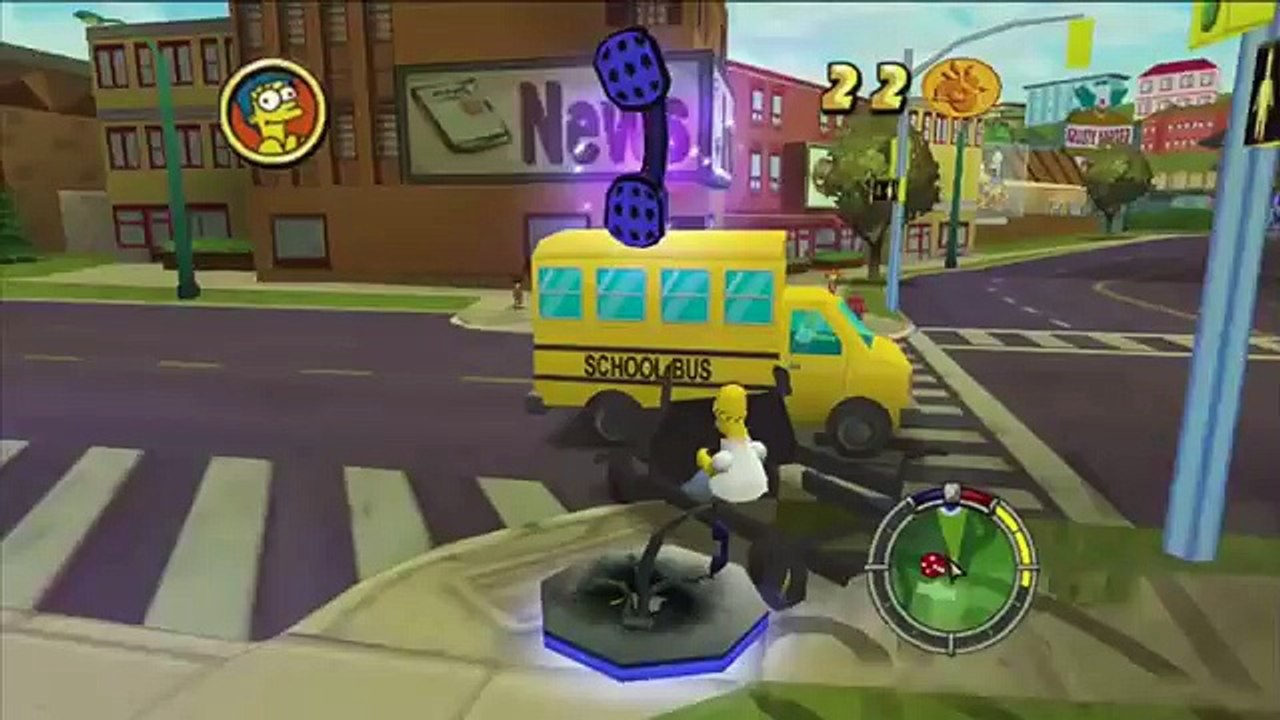 The Simpsons Hit and Run: Car Surfing - Part 1 - Chocolate Milk Gamer