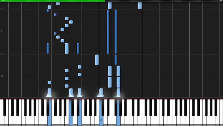 Warriors Imagine Dragons Piano Tutorial Synthesia Video