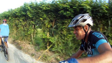 Mountain bike com a Grande Familia Biker, Taubaté a Tremembé, SP, Brasil, 2016, Marcelo Ambrogi, família e amigos, 58 km, Mtb