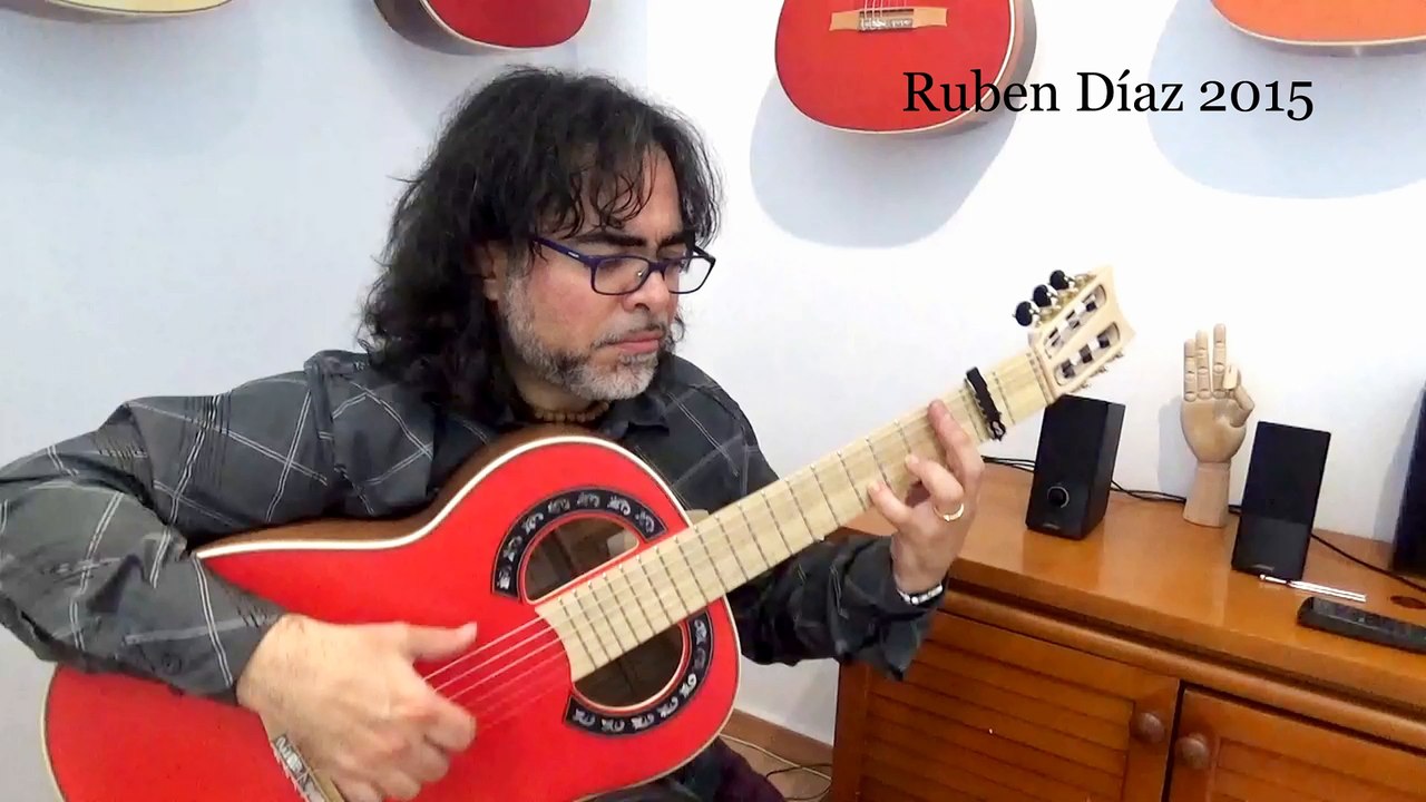 Length of the right hand thumbnail /Tips on Paco de Lucia´s technique Ruben Diaz Best Flamenco guitar method in Spain