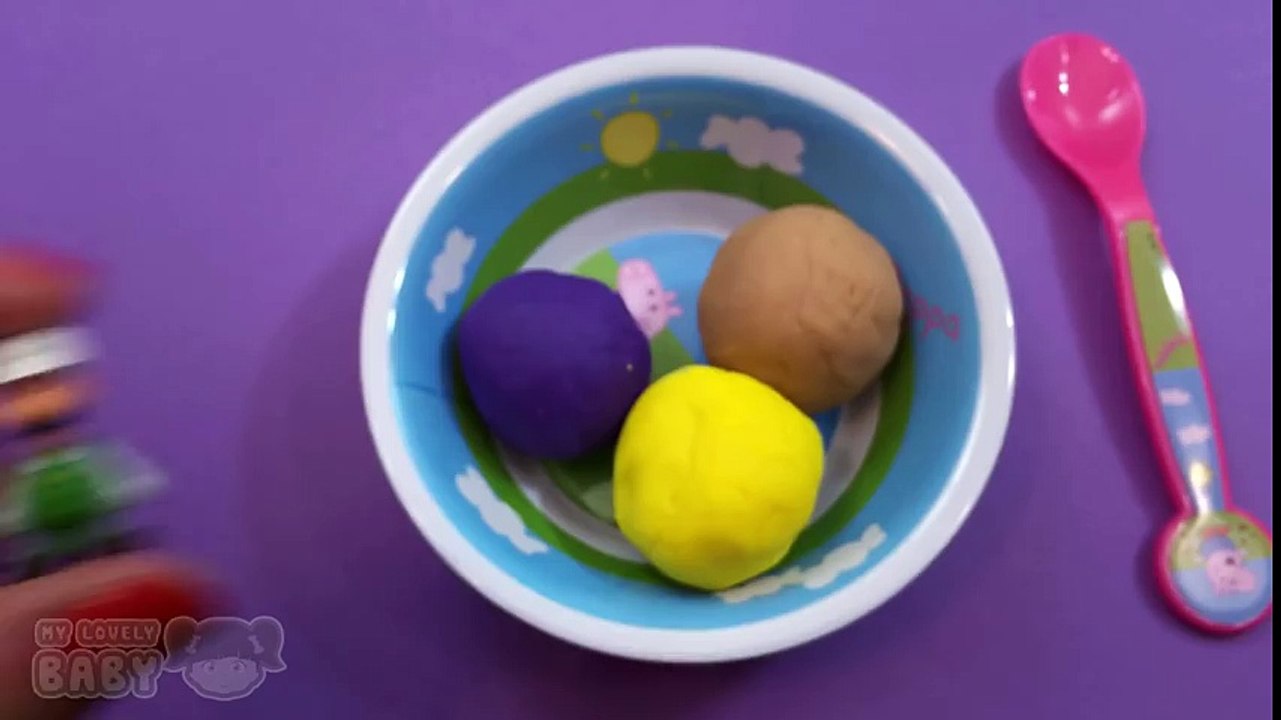 Disney Frozen Angry Birds Play Doh Ice Cream Surprise Balls Mario Toys пластилин