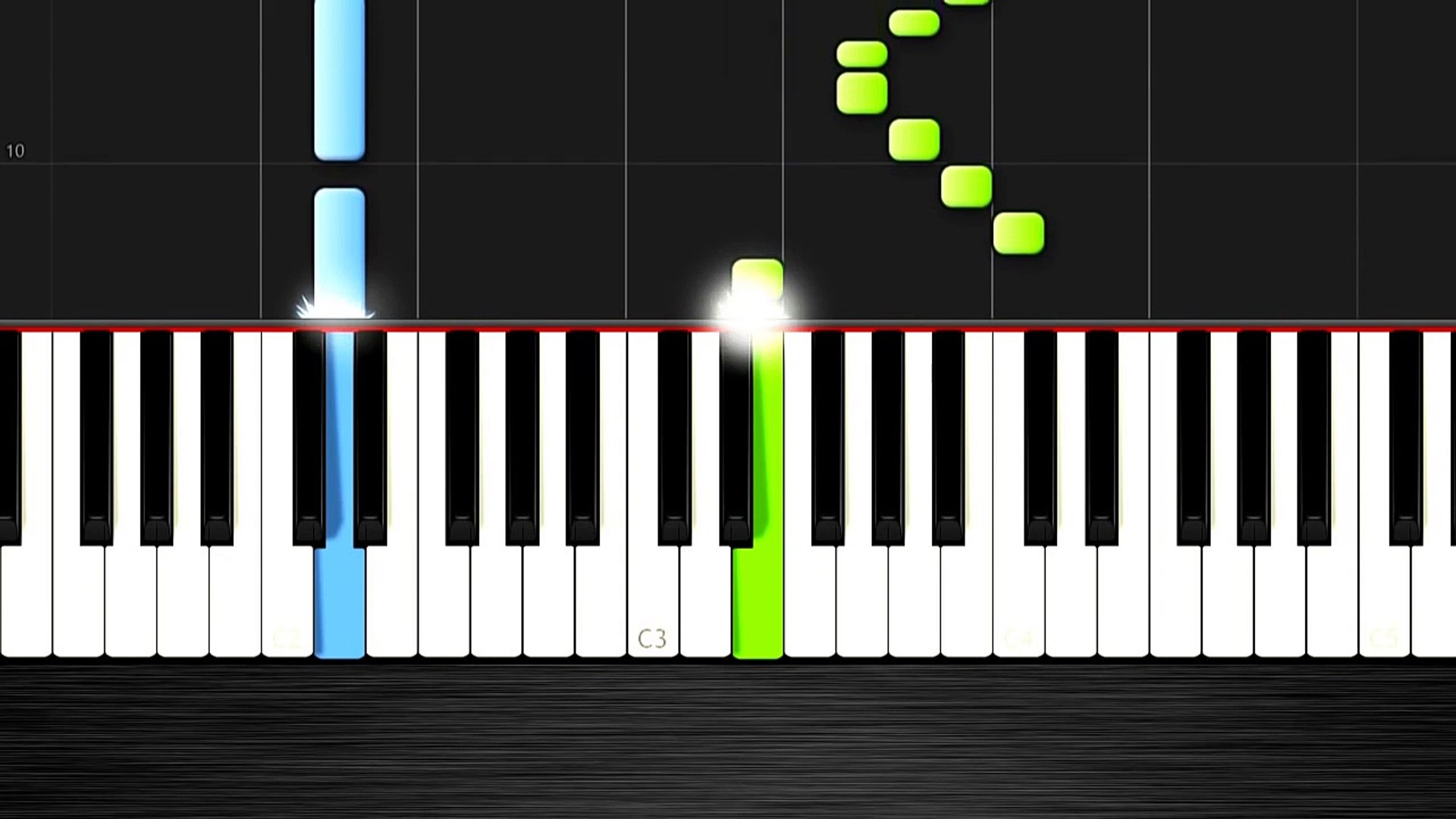 Star Wars - Main Theme - EASY Piano Tutorial by PlutaX - Synthesia -  Dailymotion Video