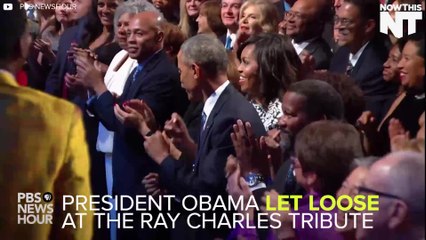 President Obama Sings His Presidential Heart Out At The Ray Charles Tribute