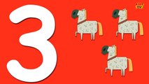 Counting Numbers | Learn numbers from 1 to 7 | Childrens Video
