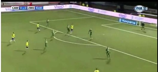 Jack Byrne Goal - Cambuur 1 - 0	Zwolle - 27-02-2016