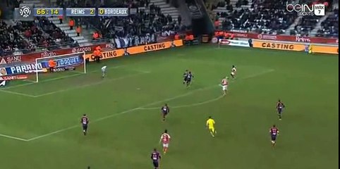Gaetan Charbonnier Goal - Reims 3 - 0 Bordeaux - 27-02-2016