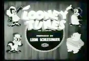 Beans the Cat and Porky Pig, Boom Boom 1936 Looney Tunes