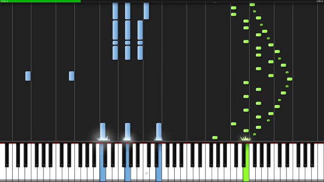 Etude Opus 25 No. 11 (Winter Wind) - Frederic Chopin [Piano Tutorial] (Synthesia)