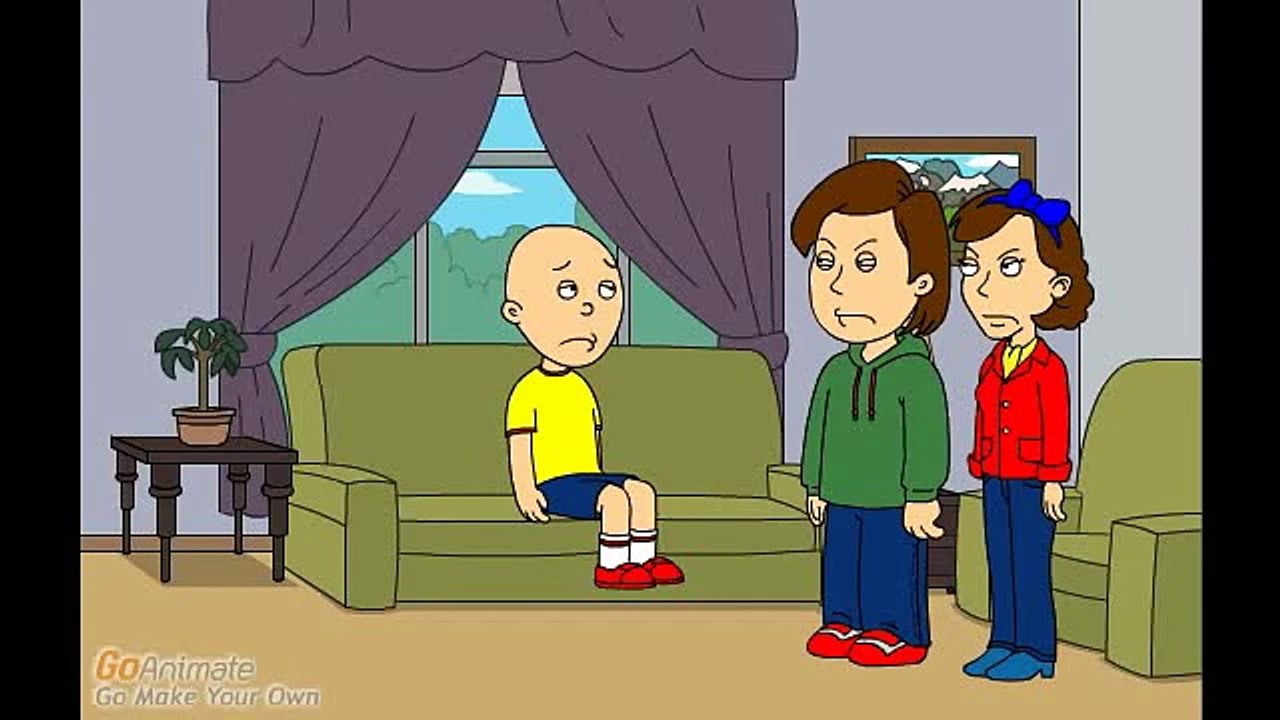 Caillou gets grounded for nothing (read)