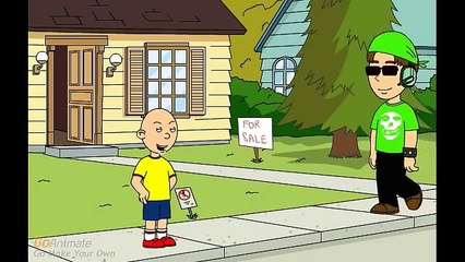 Goanimate Caillou Turns NitroG Macree Intro a Girl And Gets Grounded