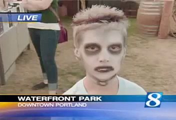 Zombie Kid Likes Turtles