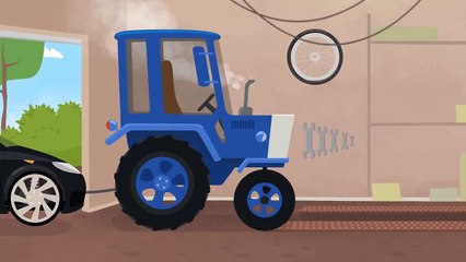 CAR DOCTOR! Kids Toy Car Cartoons: Electric Sports Car Rescue Doc McWheelies Garage