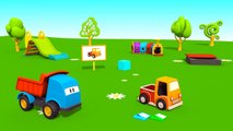 Kids 3D Construction Cartoons for Children: Leos PICK UP Truck! Inspired by TuTiTu carto