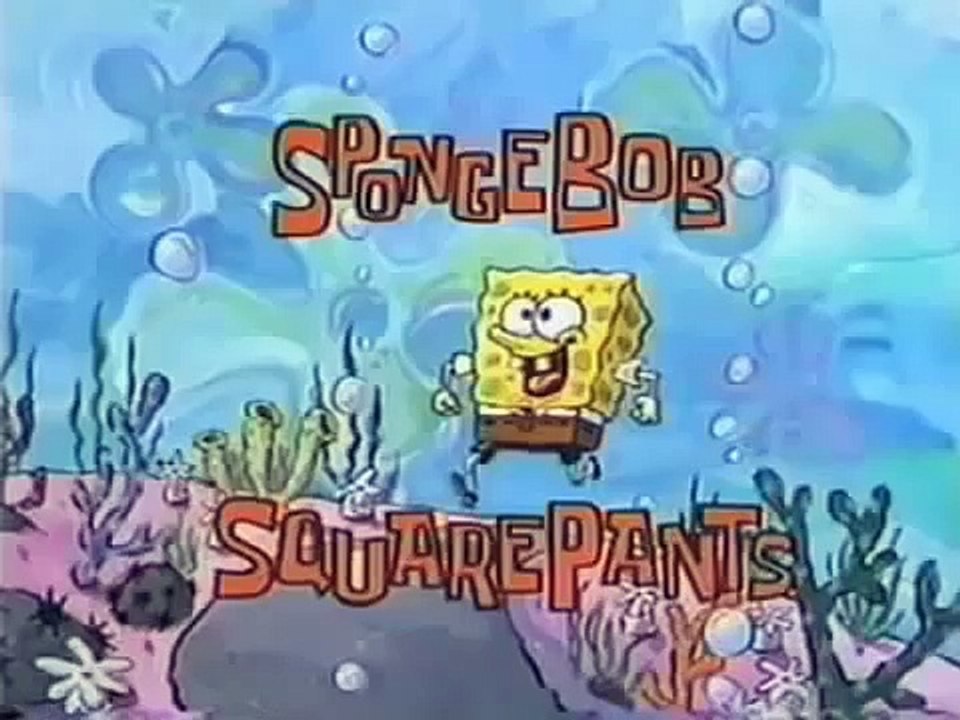 SpongeBob SquarePants Original Theme Clip 1997
