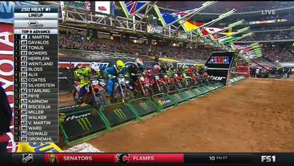 Monster Energy Supercross 2016 - Rd8 Atlanta -250 Heat 1