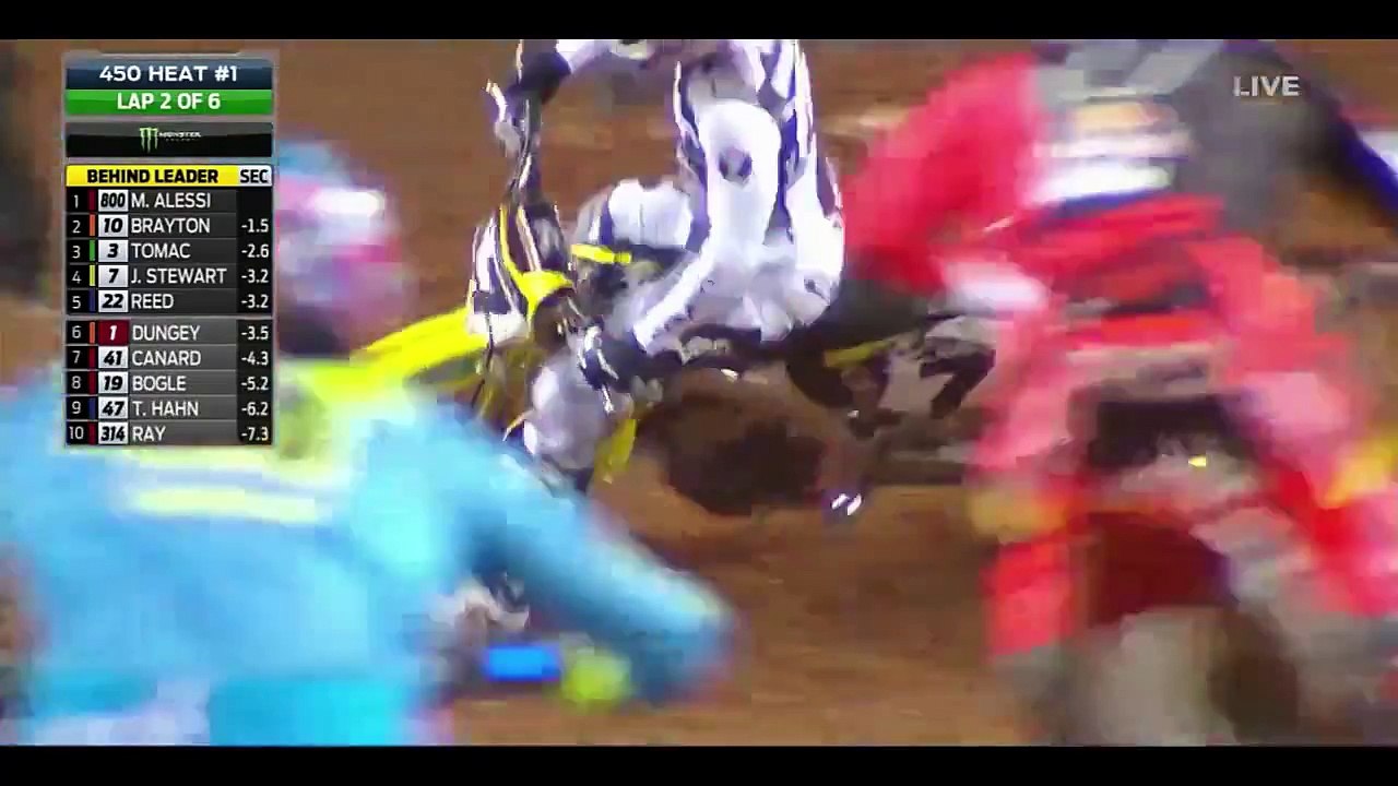 Monster Energy Supercross 2016 - Rd8 Atlanta -450 Heat 1