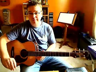 King of the HIll Opening theme song on guitar with Hank voice inpersonation.