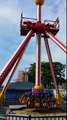 Crazy ride in Luna Park Coney Island Brooklyn NY