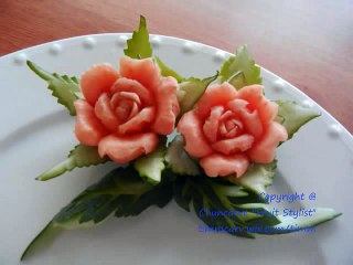 Chuncarve Holiday Garnish - จัดแต่งจานอาหาร