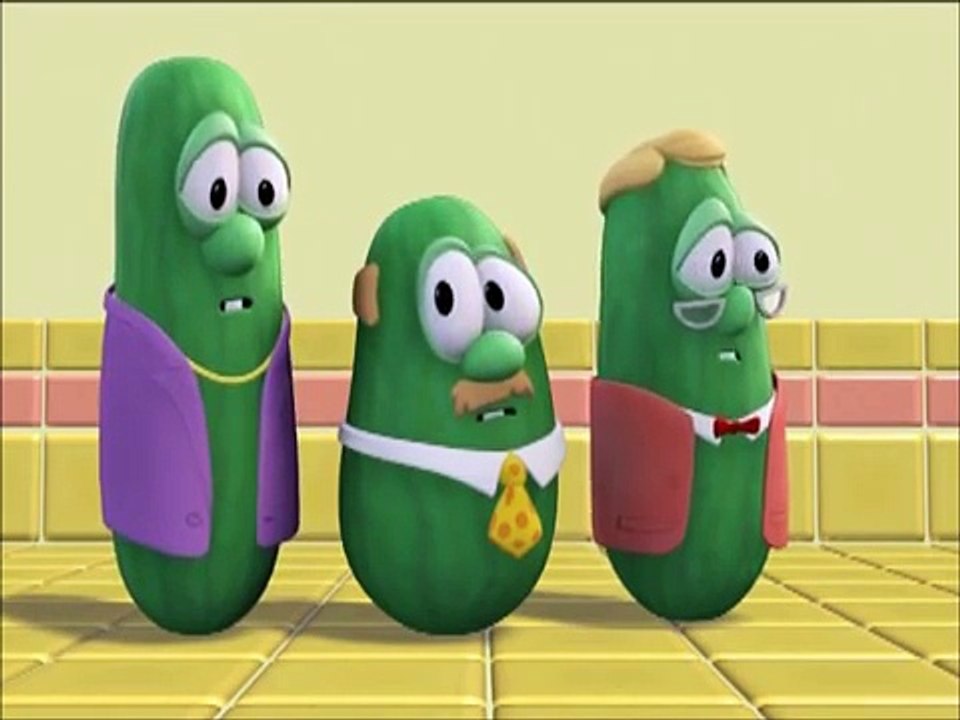 VeggieTales Duke And The Great Pie War (Countertop Scenes) Видео