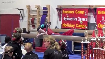 Annie the Gymnast-Level 4 Gymnastics Meet