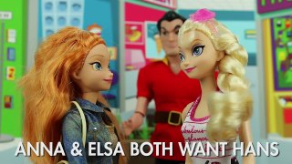 Both Anna & Elsa Want to Marry Hans. DisneyToysFan