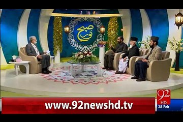 Subh e Noor-28-02-16-92News HD