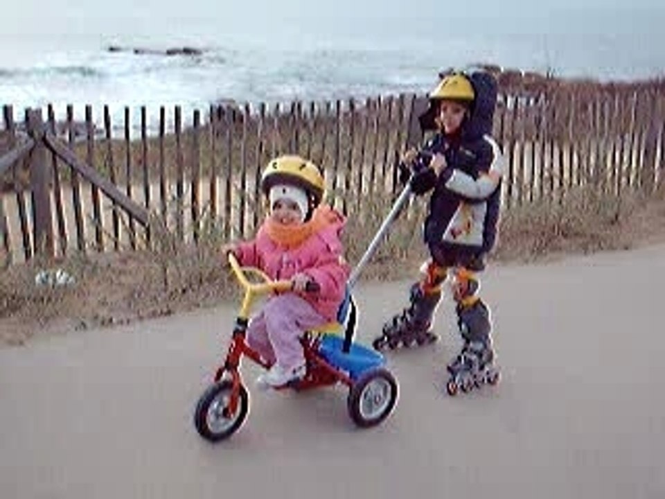Promenade en bord de mer