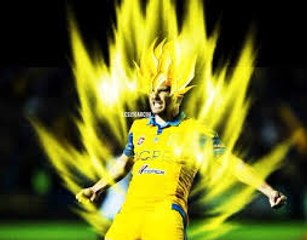 Andre Pierre Gignac festeja al estilo de Goku - Dragon Ball Z | Tigres vs America 4-1