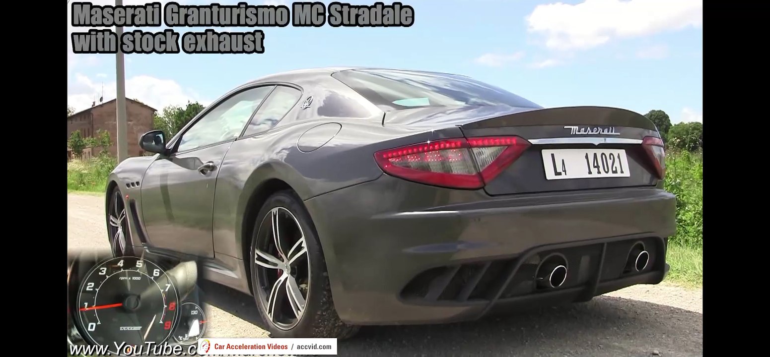 Maserati Granturismo MC Stradale PURE Sound!
