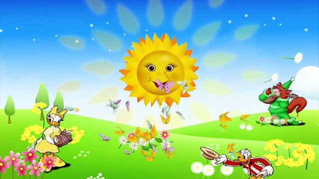 Солнышко, солнышко, выходи. Музыкальный клип для малышей / The sun song for kids. Наше_всё!