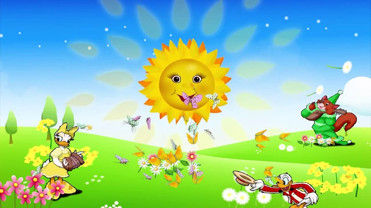 Солнышко, солнышко, выходи. Музыкальный клип дл...