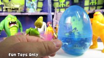 SCOOBY-DOO SURPRISE EGGS with Shaggy, Velma, Fred, Daphne, and The Scooby-Doo Mystery Mansion