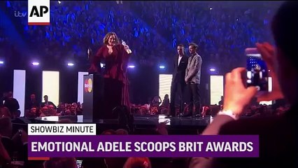 ShowBiz Minute: BRITs, Dutt, Obama