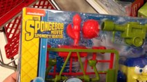 THE SPONGEBOB MOVIE SPONGE OUT OF WATER Toy Pop-a-Part Sponge Bob Toy Set
