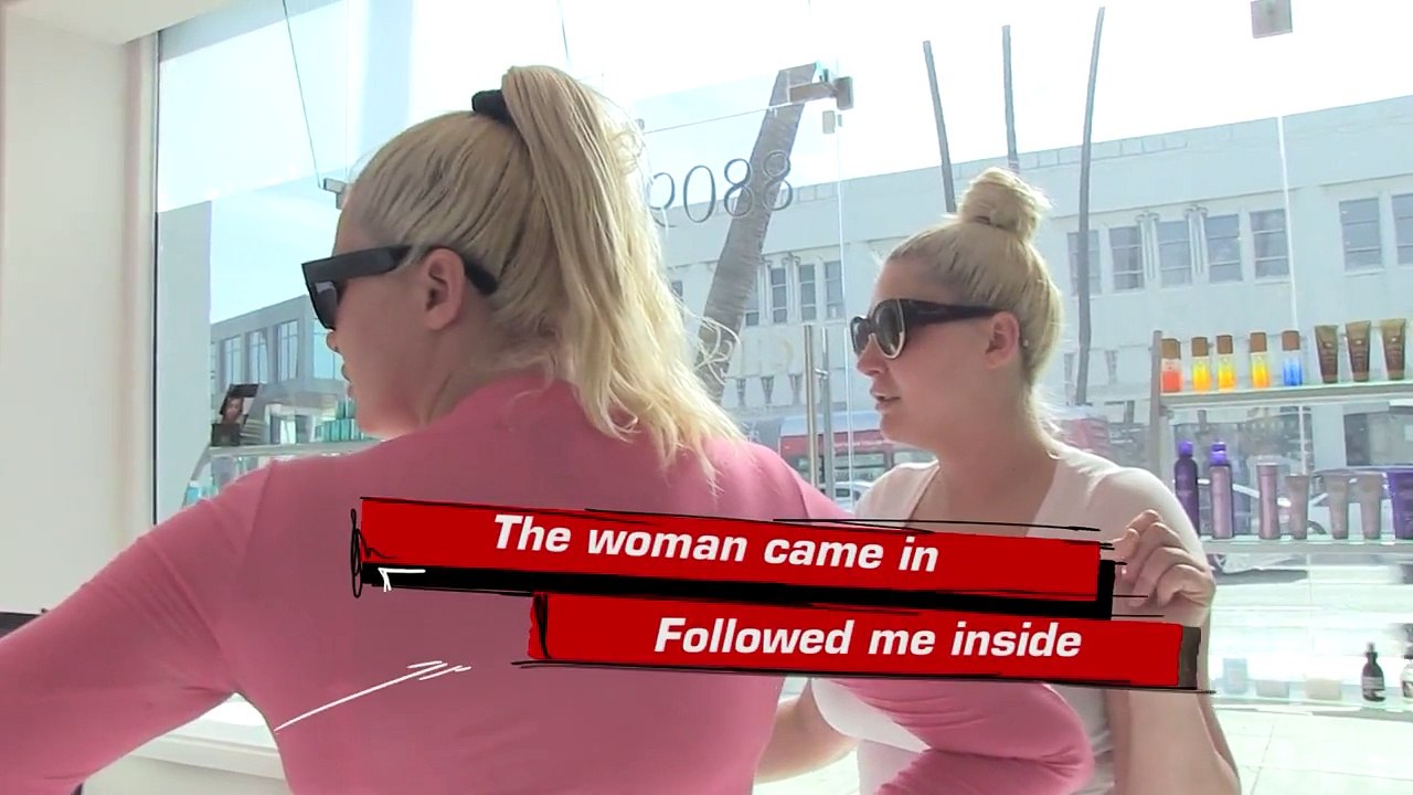 Woman Steals From Shannon Twins By Shoving Goods In Her Vagina!