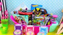 Toilet Candy & Surprise Toys Bath! Sour Flush Candy Lollipops Toilets & Surprise Mokolet Potty