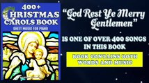 God Rest Ye Merry Gentlemen Piano Sheet Music - Christmas Carols Book