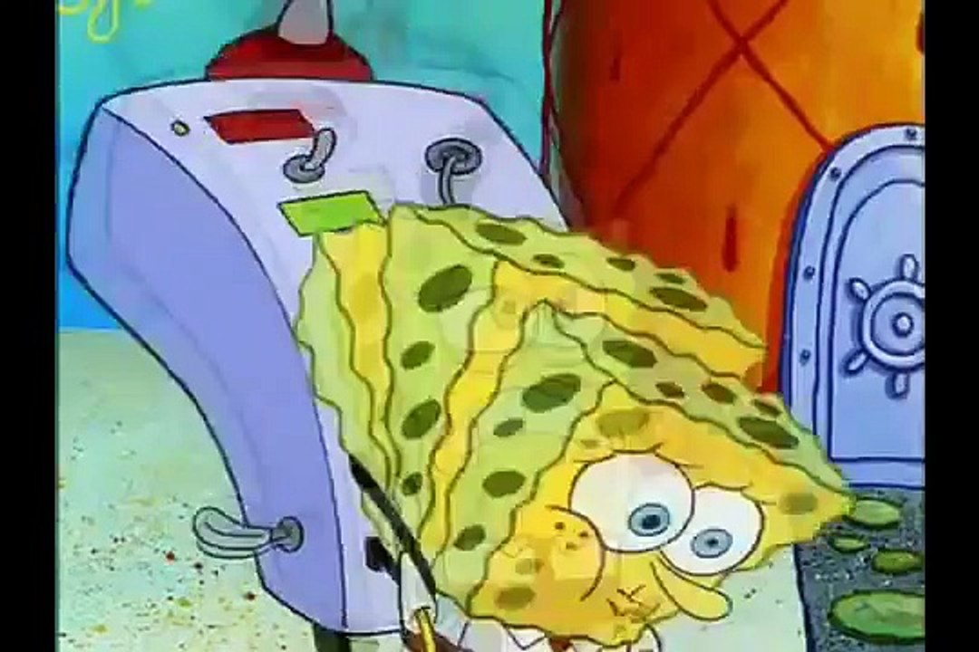 spongebob reef blower backwards