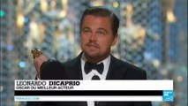 Leonardo di Caprio meilleur acteur, Spotlight meilleur film : retrouvez tout le palmarès des Oscars 2016 !