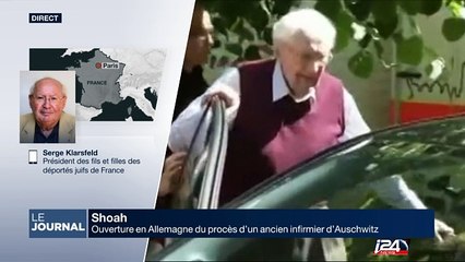 Serge Klarsfeld commente l'ouverture du procès d'un ancien infirmier d'Auschwitz