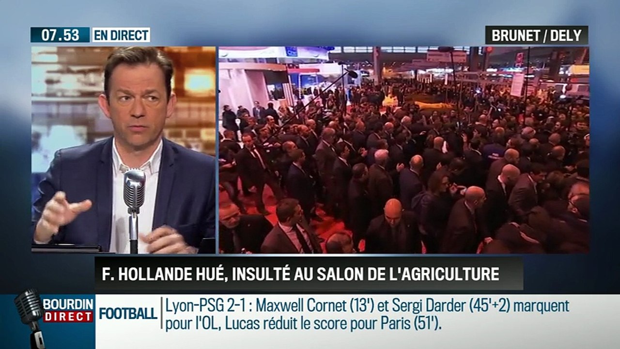 Brunet & Dély: Salon de l'agriculture: Les insultes à l'encontre de François Hollande sont-elles légitimes? - 29/02