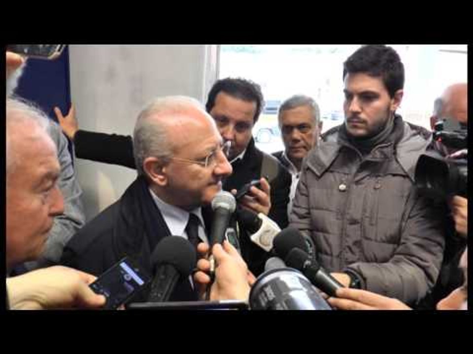 Napoli - Il governatore De Luca all'inaugurazione del Nautic Sud (28.02.16)