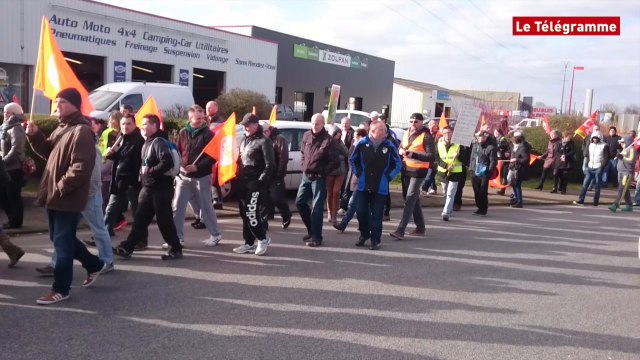 Lamballe. Reprise de la grève à la Cooperl